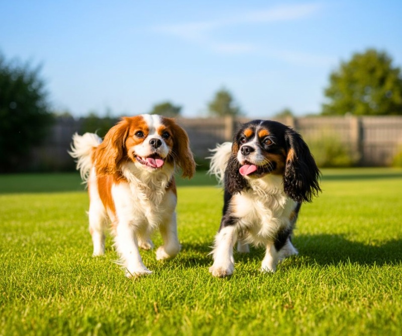 O Cavalier King Charles Spaniel é amigo de outros cães?