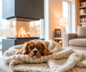 O Cavalier King Charles Spaniel gosta do frio do inverno?